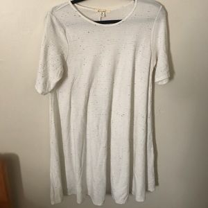White t-shirt dress